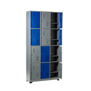 Locker 12 Puestos 200 x 93 x 30 cms.