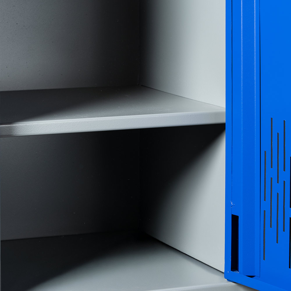 Locker 6 puestos diseño horizontal 180 x 93 x 30 cms - Imagen 6