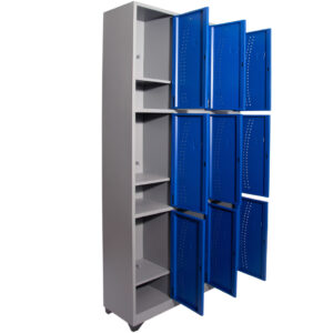 Locker 9 puestos. Altura 200cms