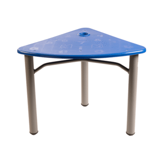 Mesa Kinder Triaungular Tapa Plastica Sin Portalibro