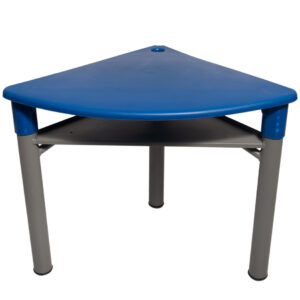 Mesa Kinder Triangular Con Portalibro