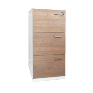 Archivador 3 gav. Mint 101,5 x 47,5 x 60 cms Frente Madera