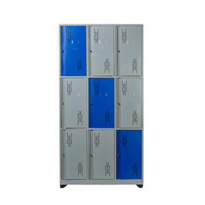 Locker 9 Puestos 180 cm x 93 cm x 30 cm