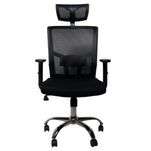 Silla Brasilia Presidente Base Cromada