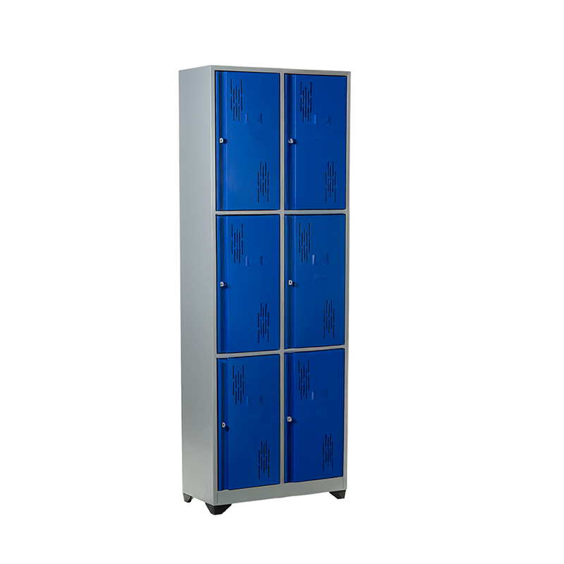 Locker 6 ptos diseño vertical. Alto 200cms - Imagen 4