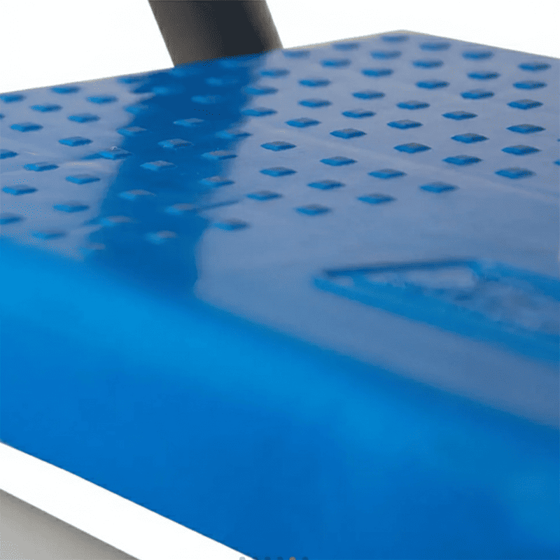 Escalera Milenium 4 Peldaños 116 cm Gris nube / azul - Imagen 4