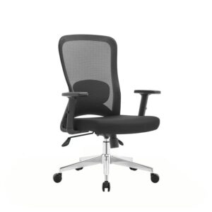 Silla Gerente Gaia (Marco negro)