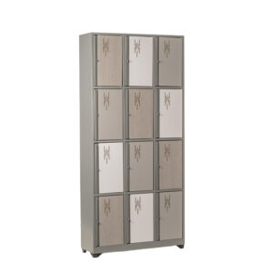 Locker 12 ptos Puerta Madera