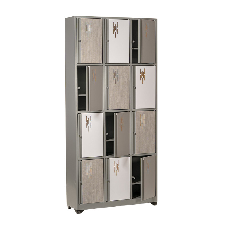 Locker 12 ptos Puerta Madera - Imagen 2