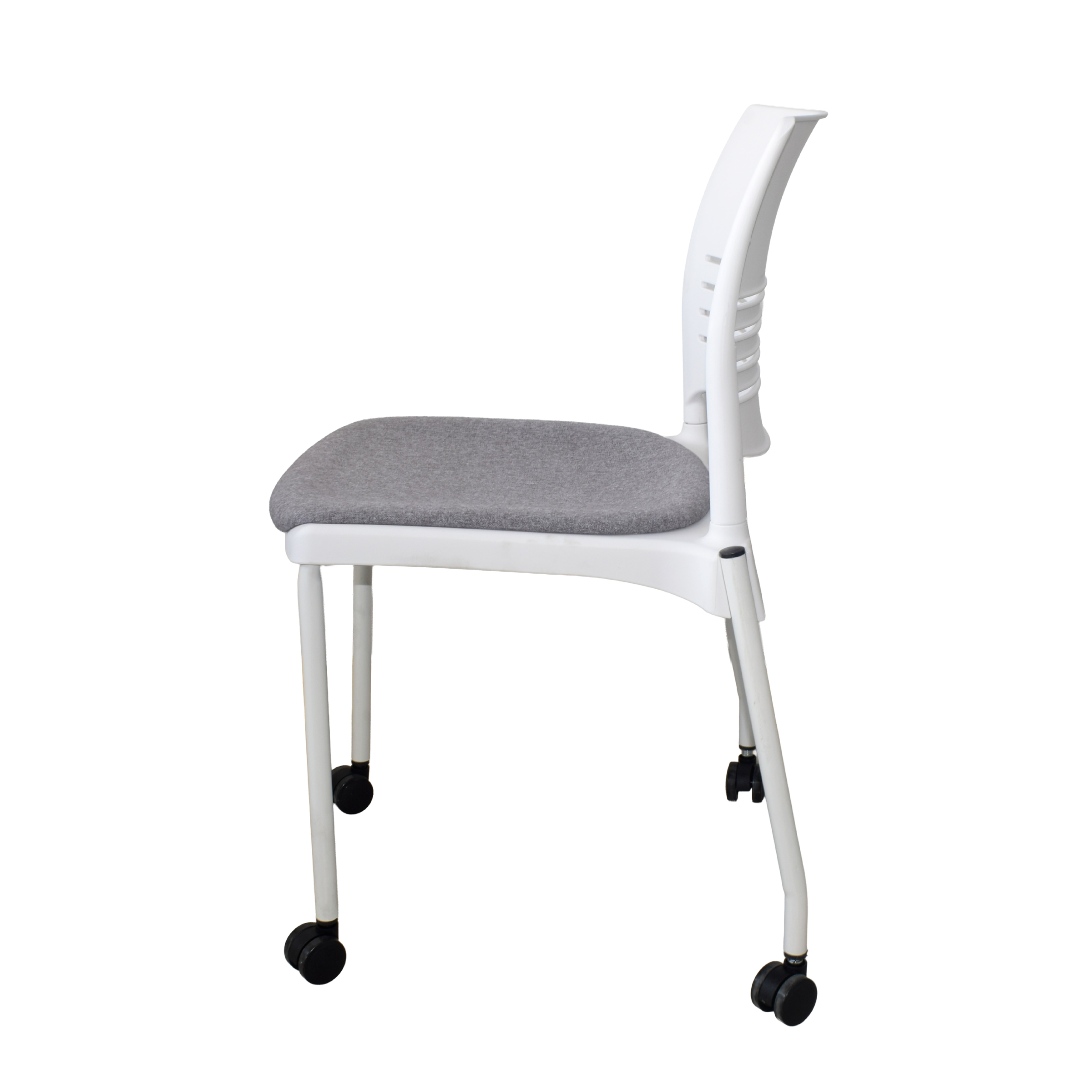 Silla Nova Blanca Cojín Gris - Imagen 3