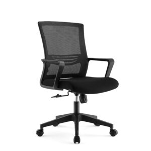 Silla Ejecutiva Lena Sin Cabecero Negra