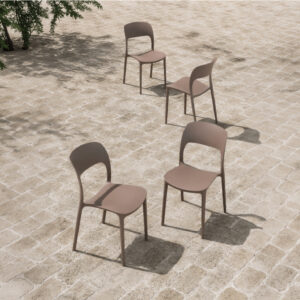 Silla Atira Marron
