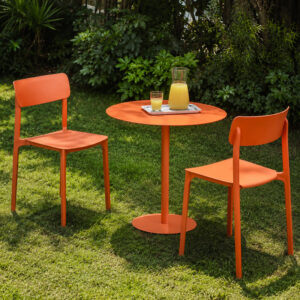 Silla Clay Naranja